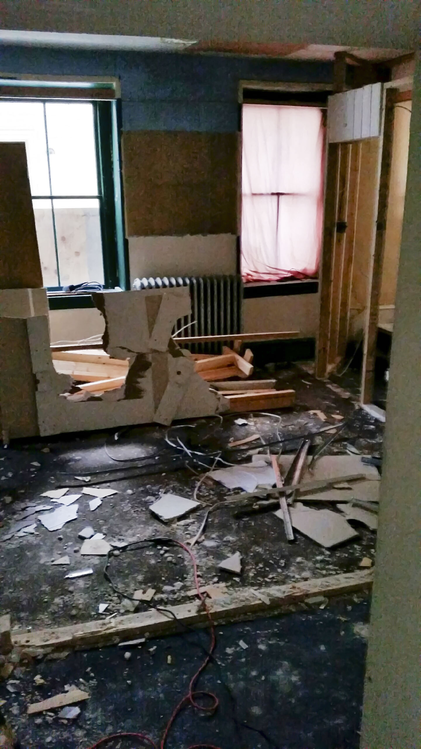 Making way for our new editing room