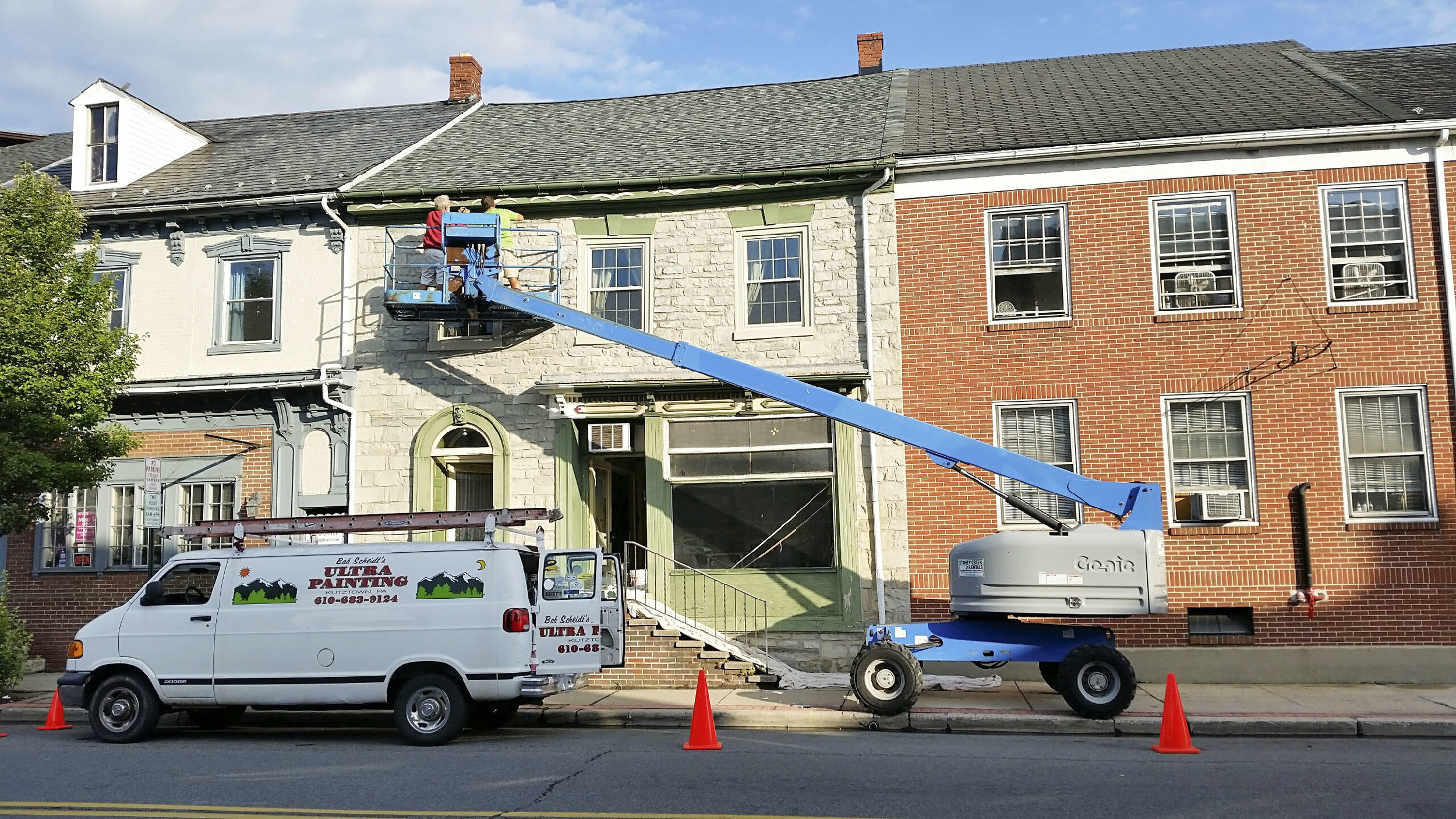 6/29 Painters started sanding and priming
