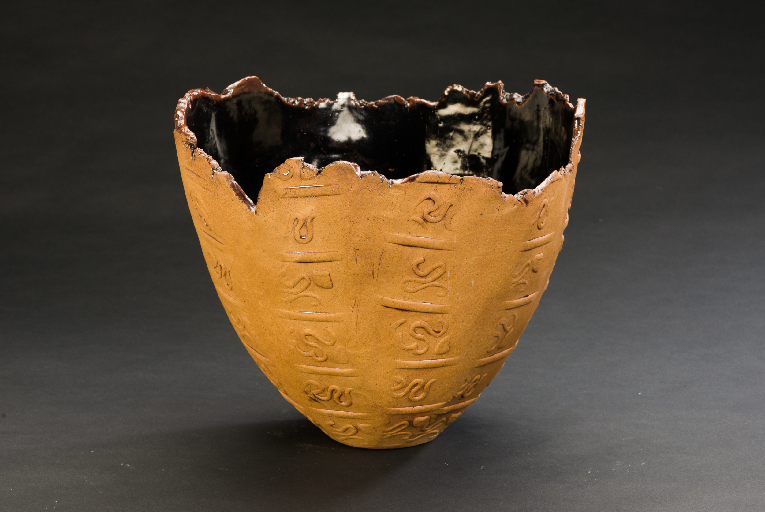Slab Vase with Impressions, circa 2001.