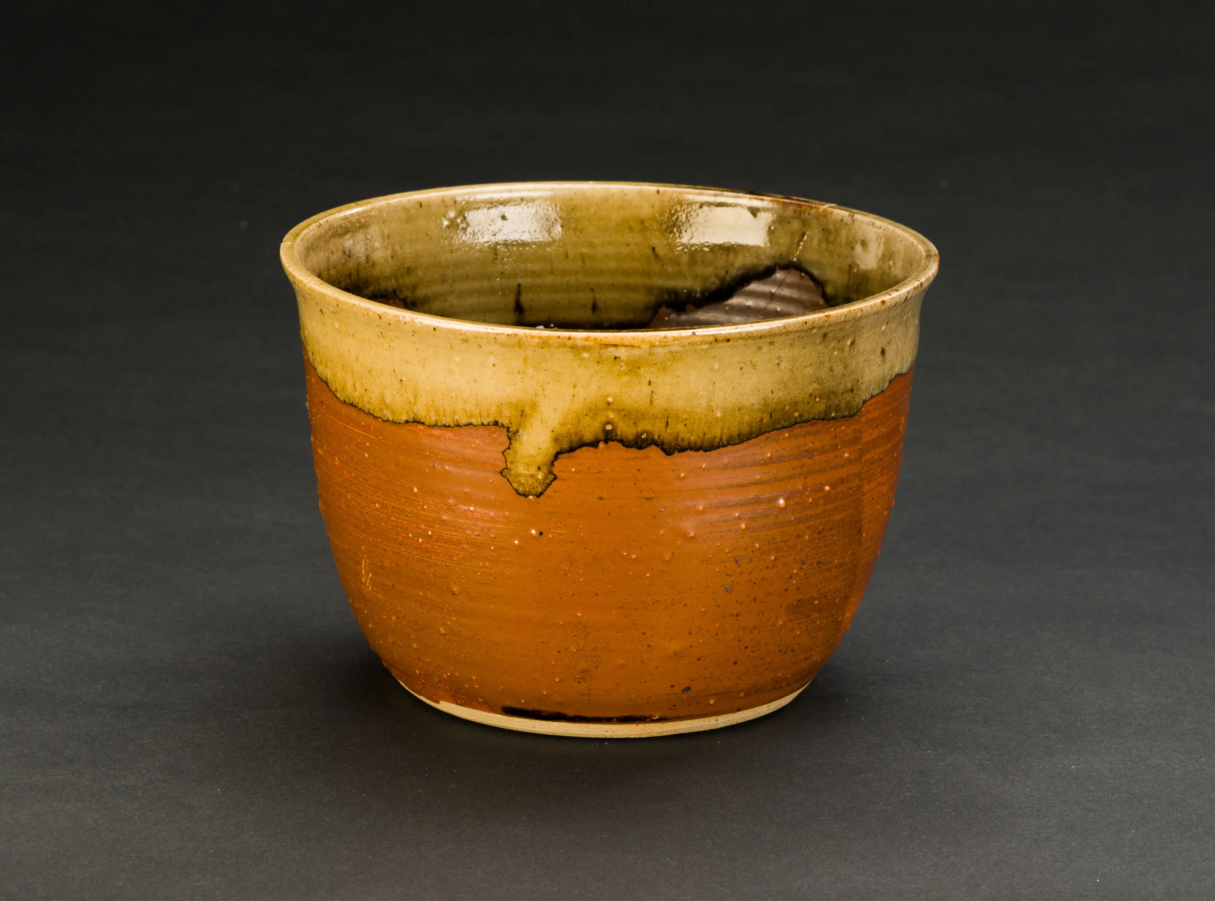 Wheel-thrown bowl, circa 1975.