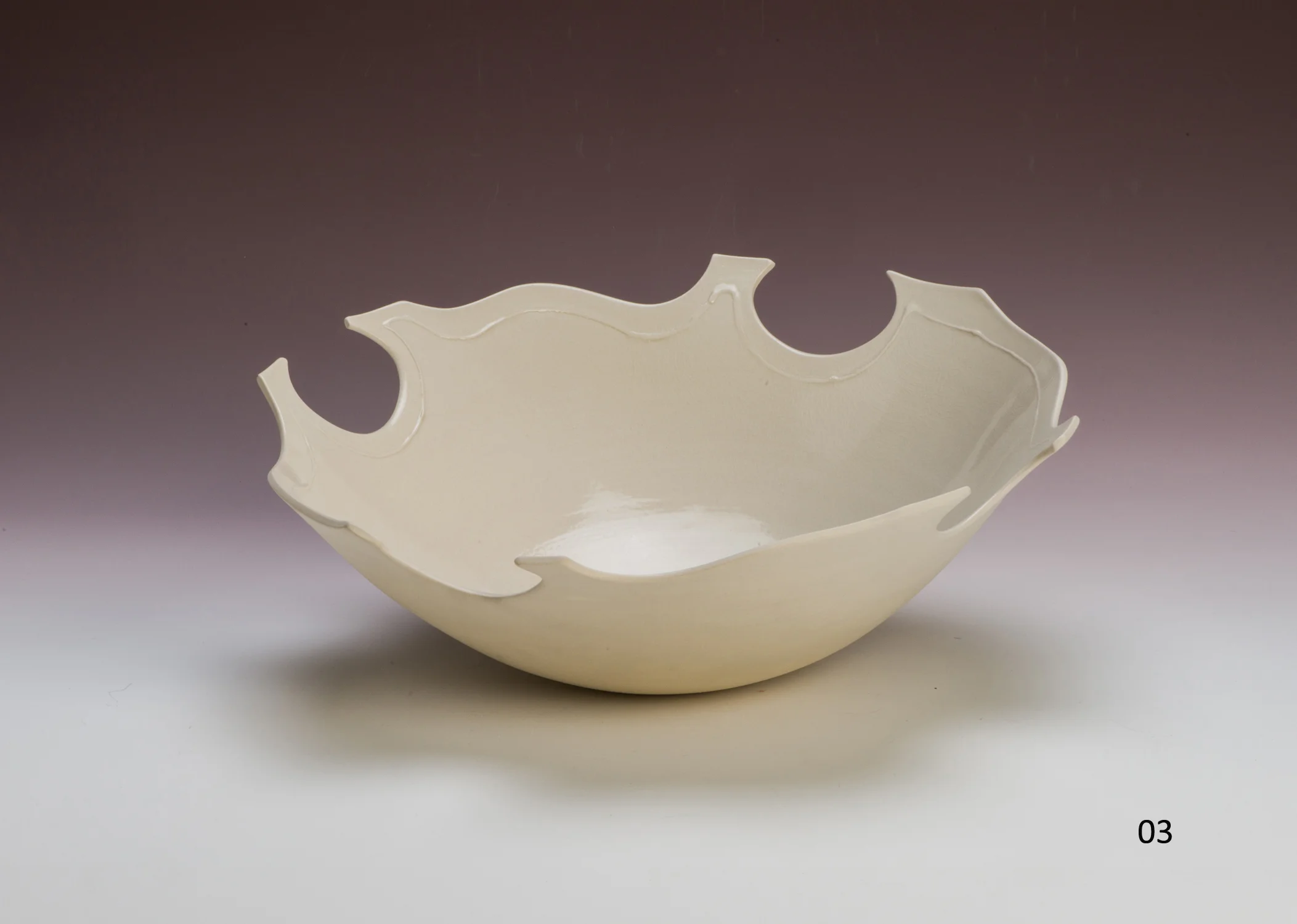 20. Sculpted Traditional Bowl with Interior Texture