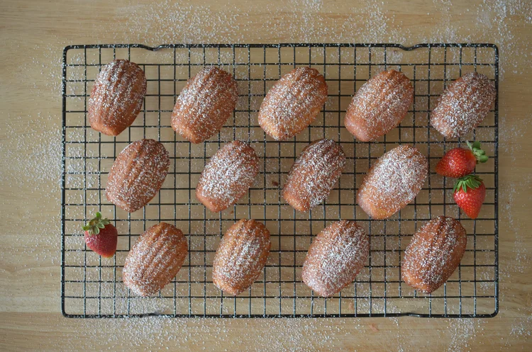 Strawberry Madeleines