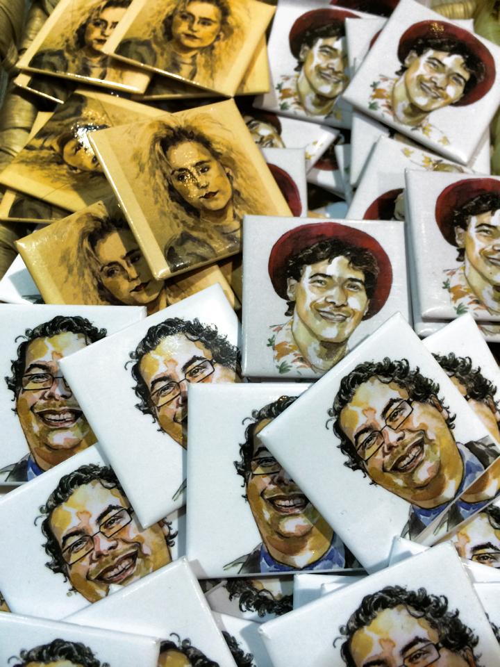 Mayor Nenshi joined Spike and Joey in the magnet basket! Photo Cred: Market Collective