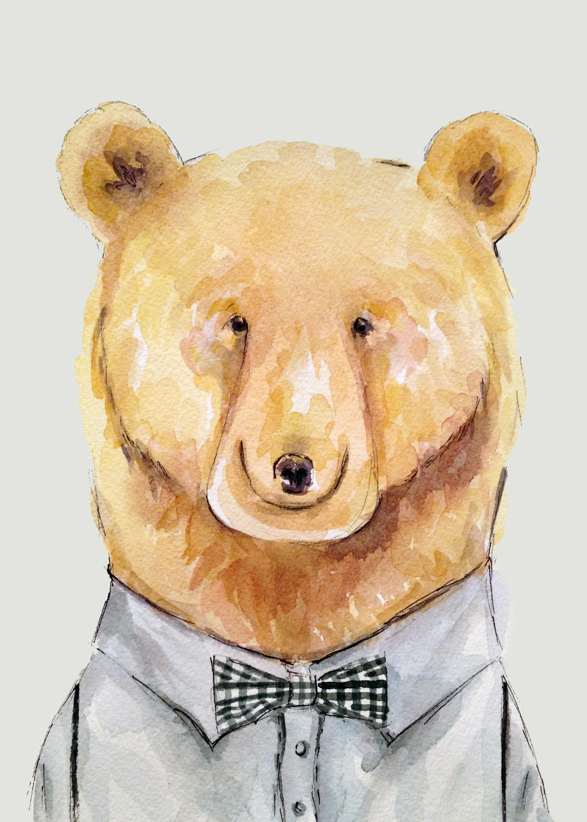 Honey Bear Print