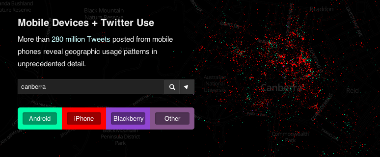 Tweet Map @ Mapbox
