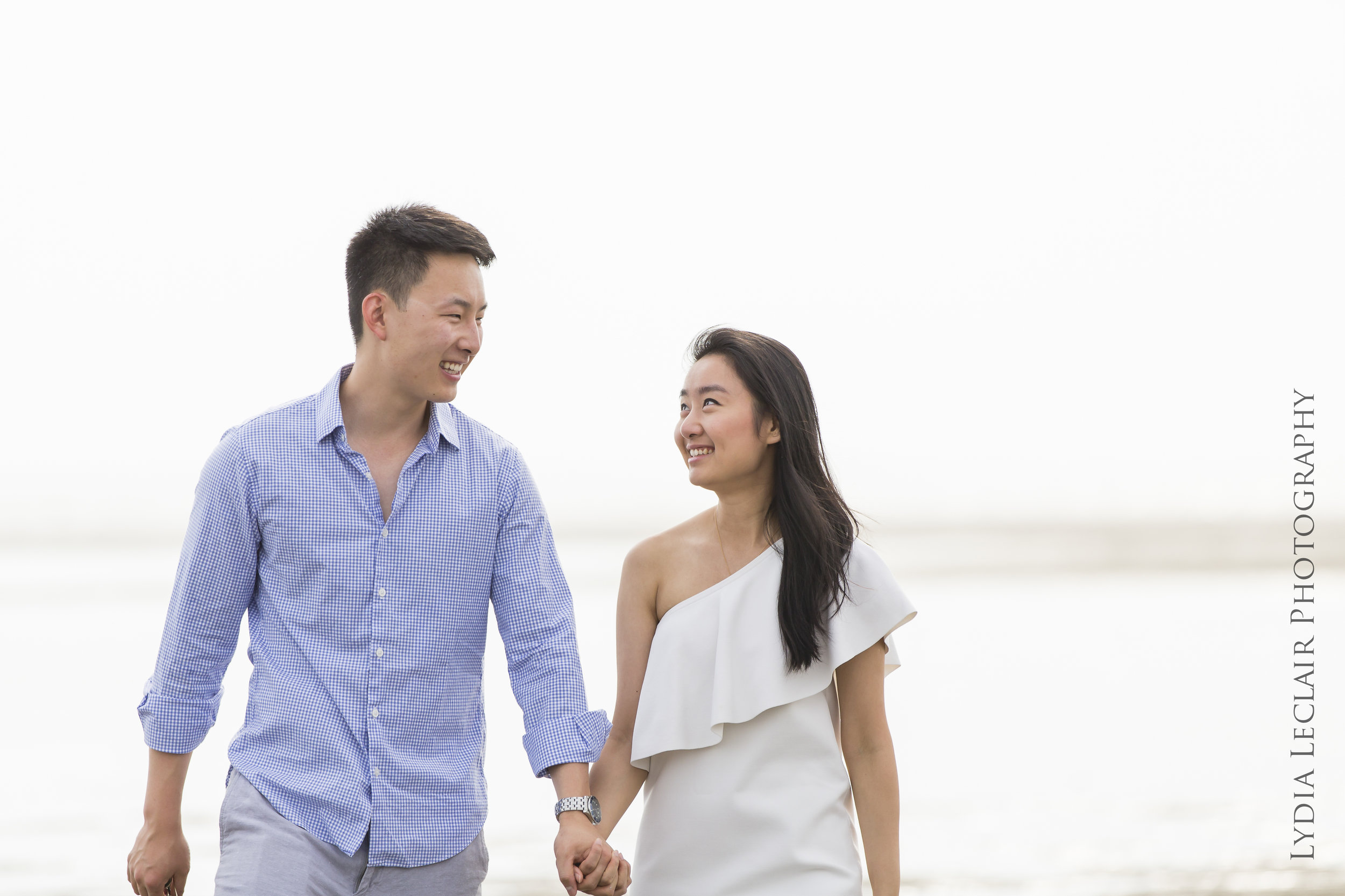 beach engagement session