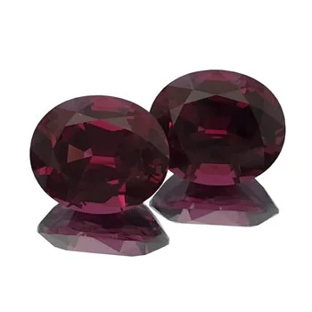 Oval Rhodolites