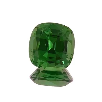 Cushion shape Tsavorite