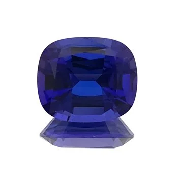 Cushion shape Tanzanite