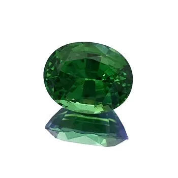 Oval Tsavorite