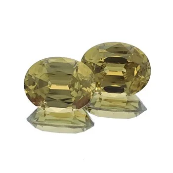 Oval Mali Garnets