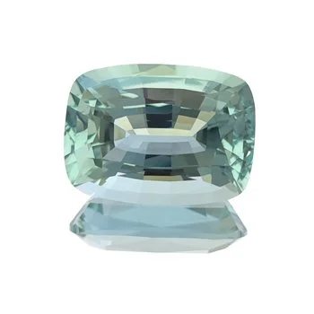 Cushion shape Green Beryl