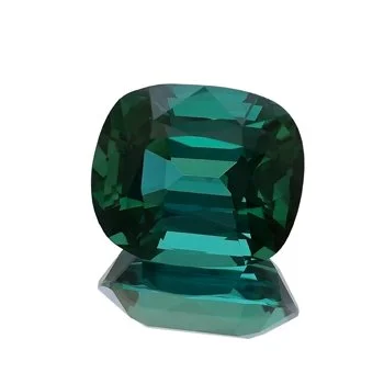 Cushion shape blue-green Tourmaline
