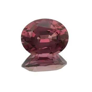 Oval Malaya Garnet