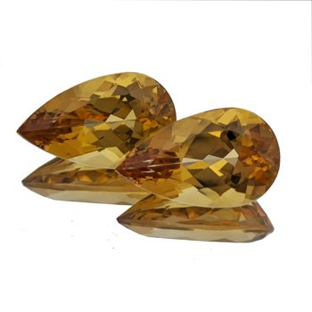 Pear shape Imperial Topaz