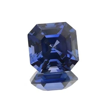 Asscher cut  Sapphire