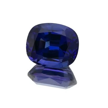 Cushion shape Tanzanite