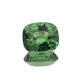 Cushion shape Tsavorite