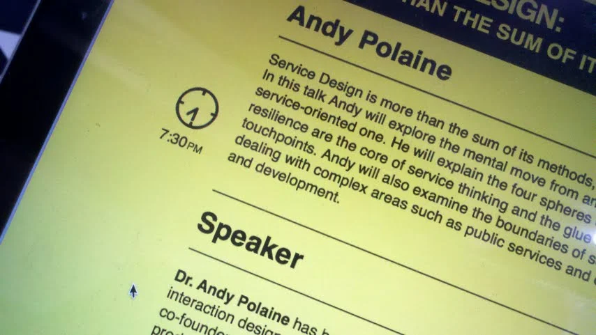 Service Design: More Than The Sum of Its Parts