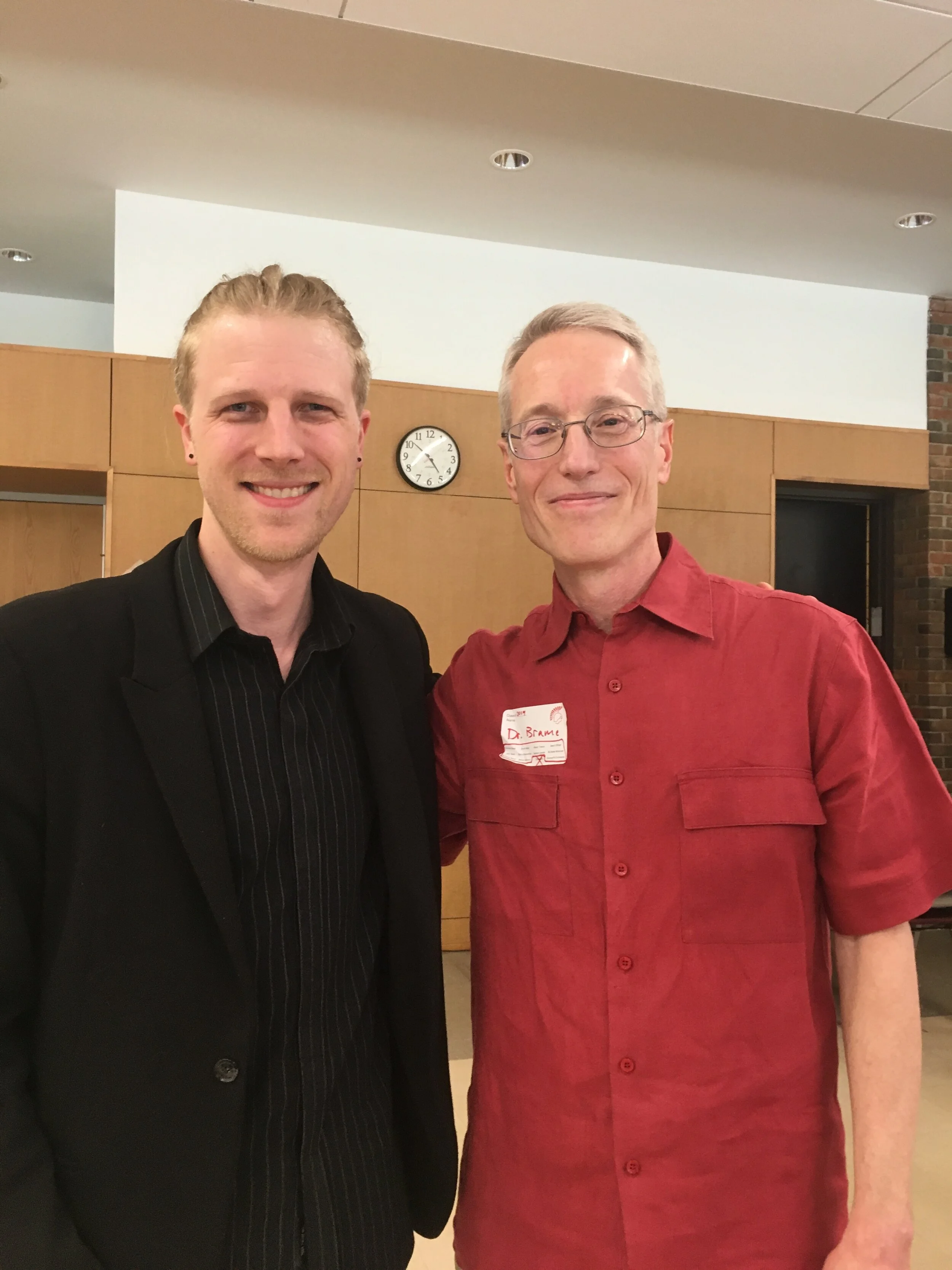 Speech for retiring high school band director, Dr. Daniel Brame
