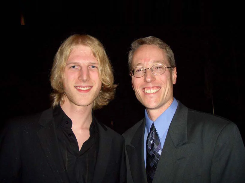 Geoff Shell composes "Journey of the Spirit" for high school band director, Daniel Brame, with performance by D.H.S. senior wind ensemble