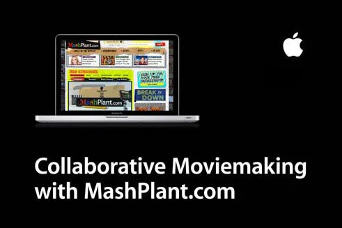 Geoff Shell leads presentation on collaborative moviemaking at Apple Store; Promoted to Producer at MashPlant.com