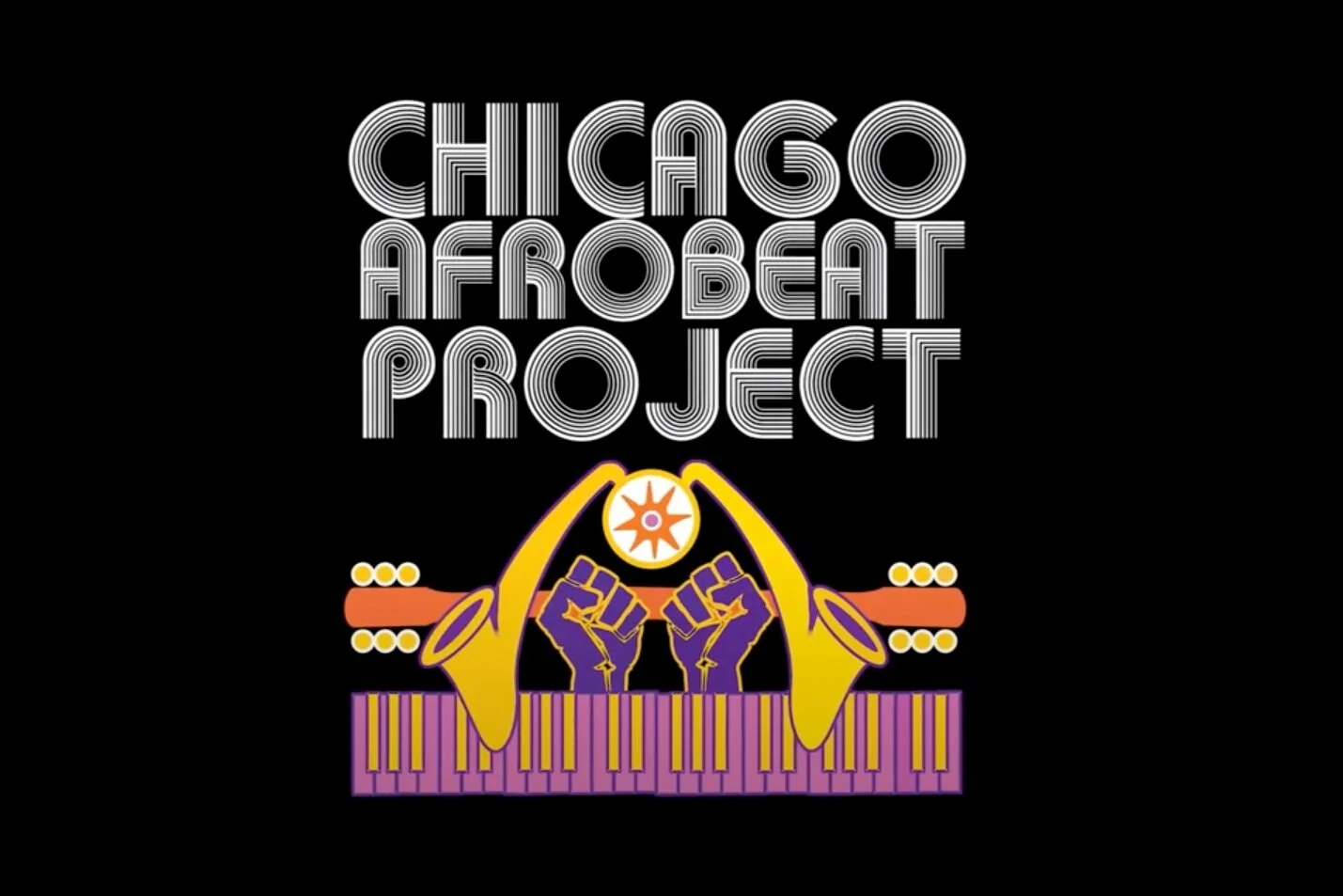 Geoff Shell playing bass with Chicago Afrobeat Project on Pacific Northwest tour