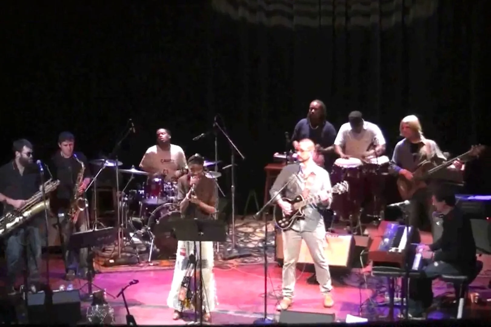 Geoff Shell performs with Chicago Afrobeat Project in documentary film, "Capturing the yesterday, today and tomorrow of Afrobeat!"