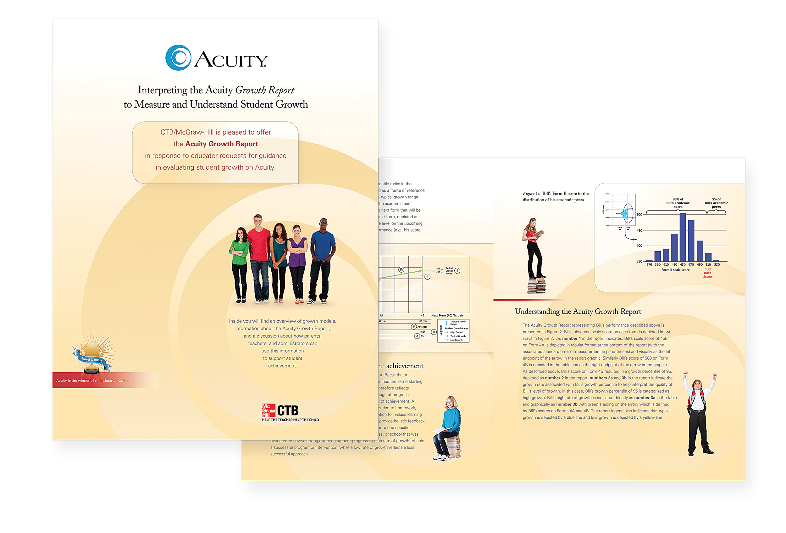 Acuity 16 page brochure takes an in-depth look on how to use Acuity's growth reports to impact student achievement.     