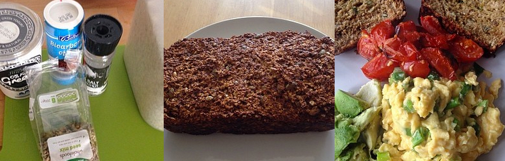 High protein, gluten free, multi seed bread