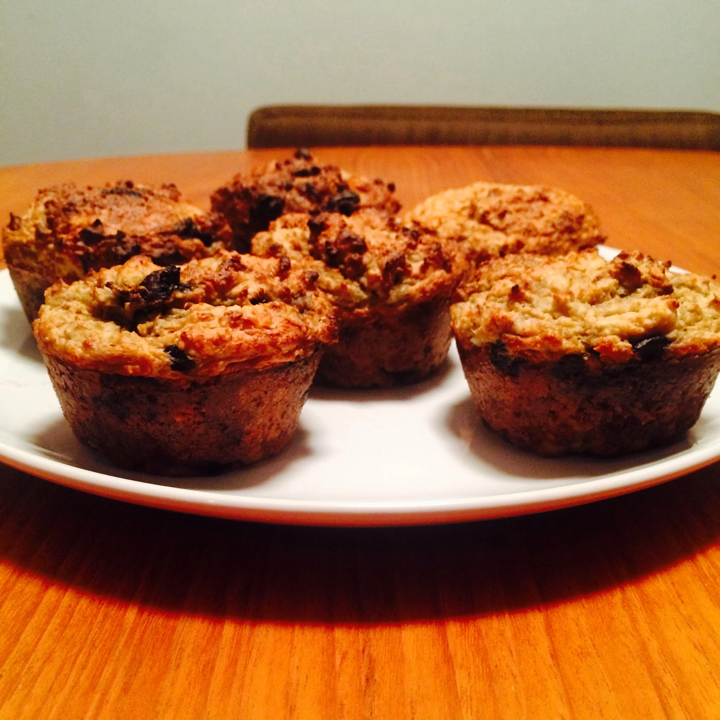 Banana & Blueberry Muffins