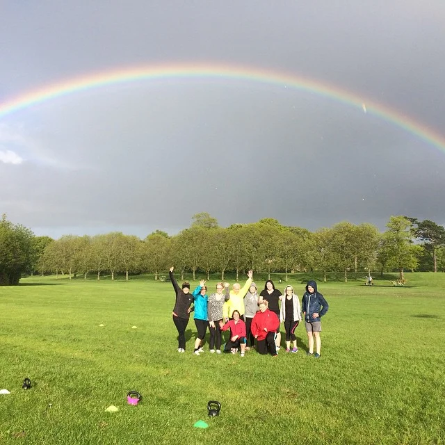 Sunshine after the rain at a recent Kickstart Bootcamp!