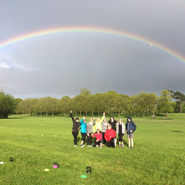 Sunshine after the rain at a recent Kickstart Bootcamp!