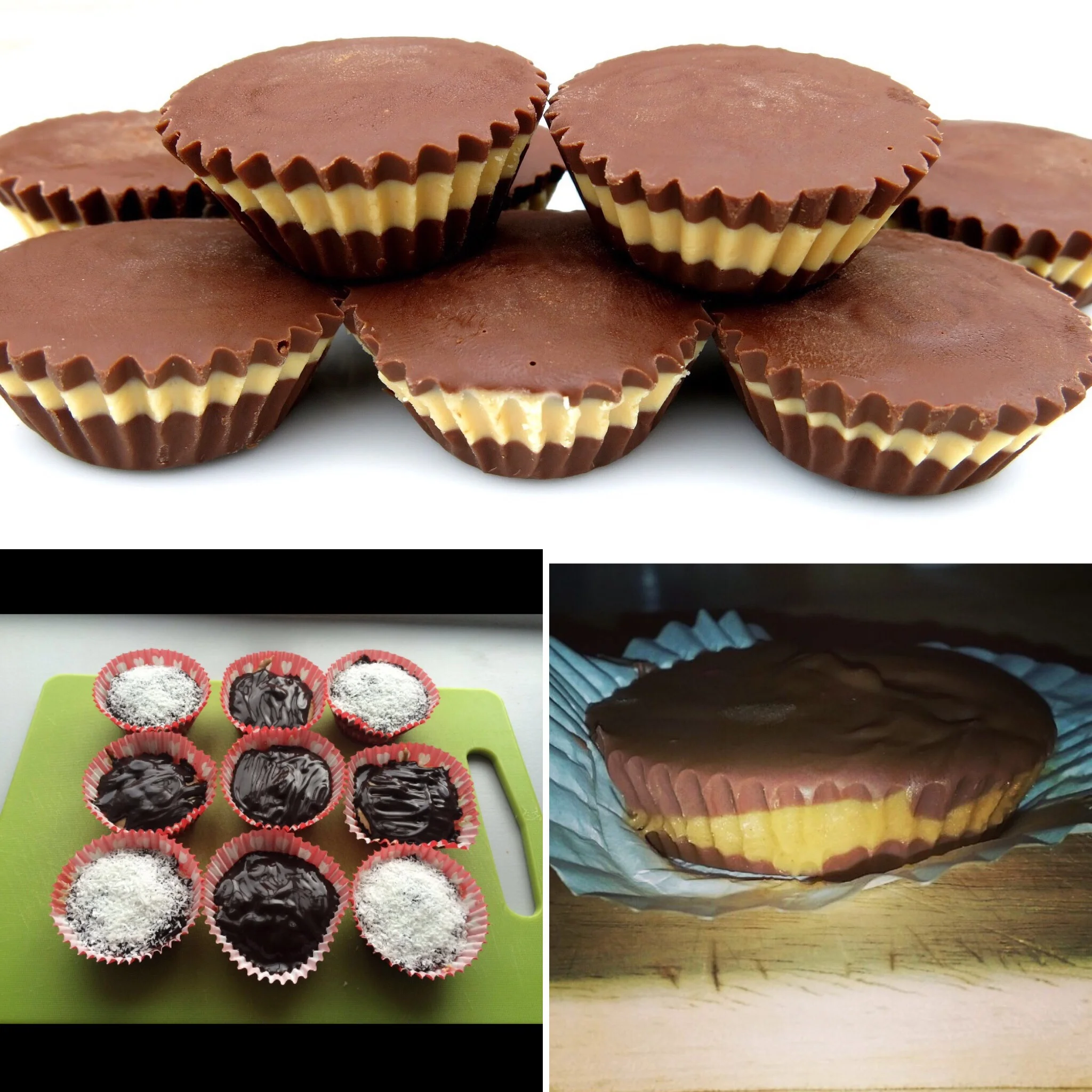 Kickstart Peanut Butter Cups (only 3 ingredients
