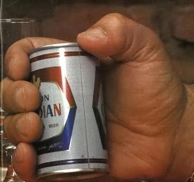Palm size dictates burger size - unless you're Andre The Giant of course! 