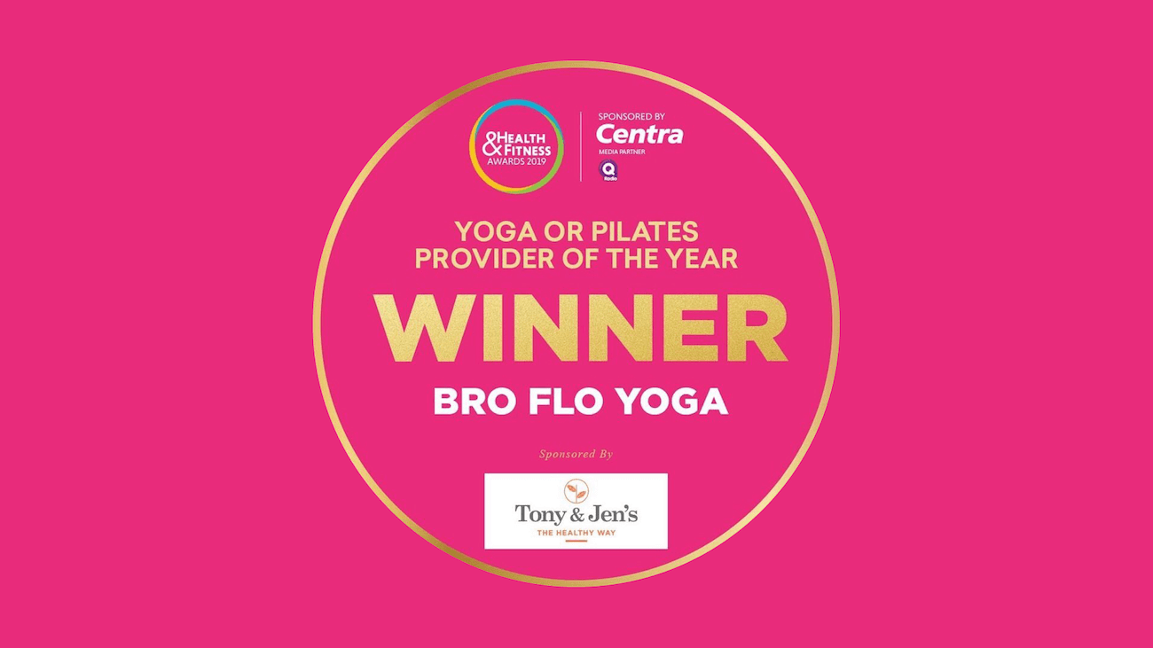 BroFlo - Yoga for Guys Online Programme Fitness Belfast Health and Fitness Awards Northern Ireland Winner Yoga Provider of the Year Badge.png