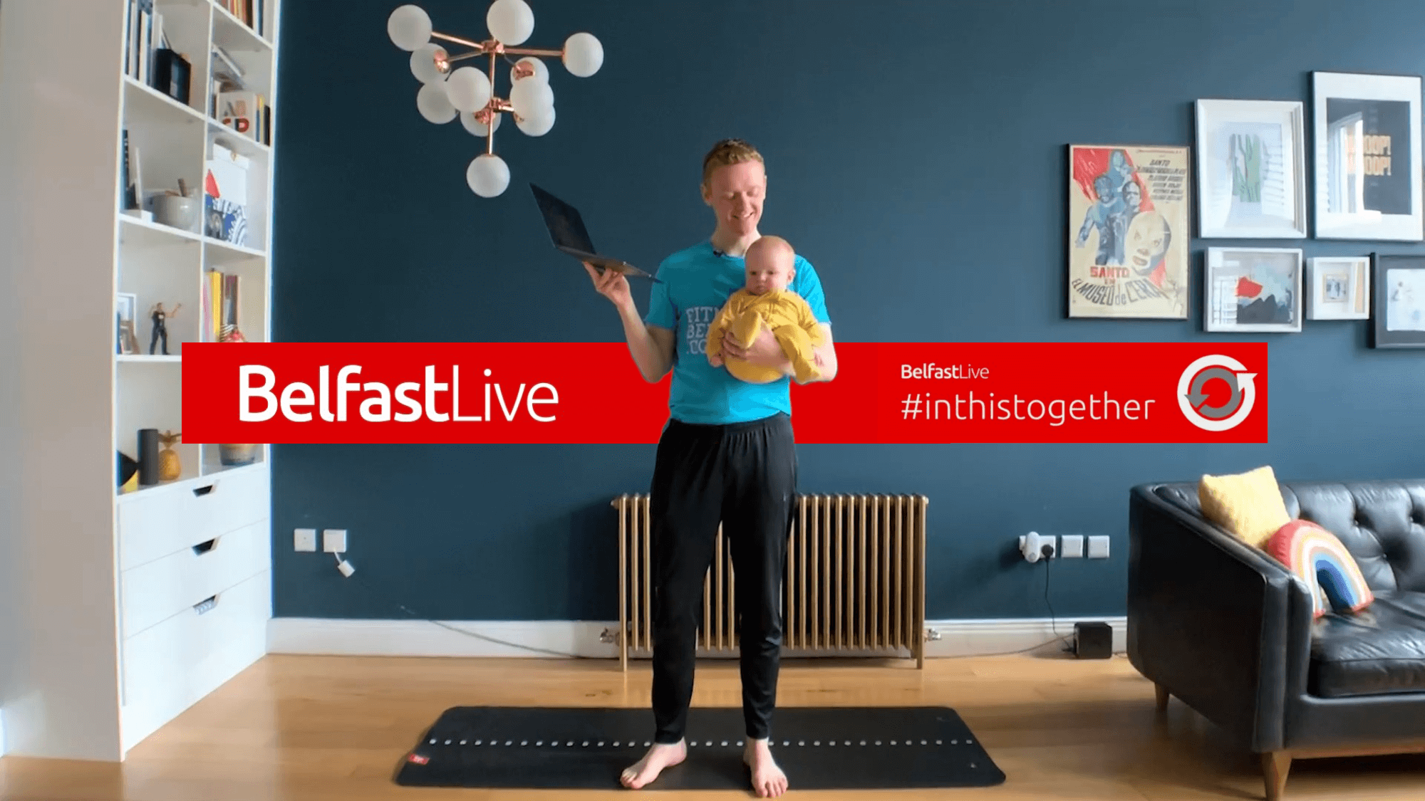 We're all #InThisTogether – TRY my Simple Yoga Tips on Belfast Live