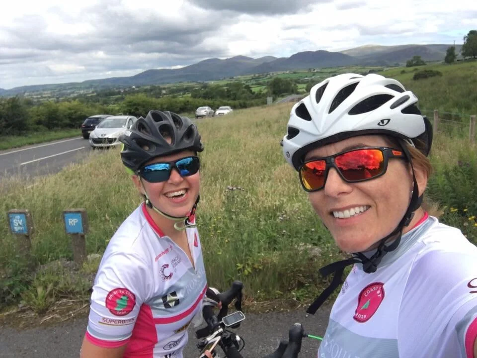 Cathy &amp; Oonah go Coast to Coast for Cancer Research!