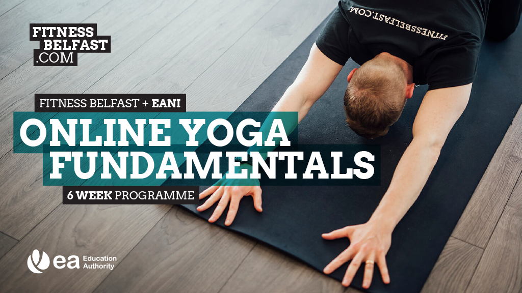 Back to School for Online Yoga Fundamentals with Education Authority + Fitness Belfast