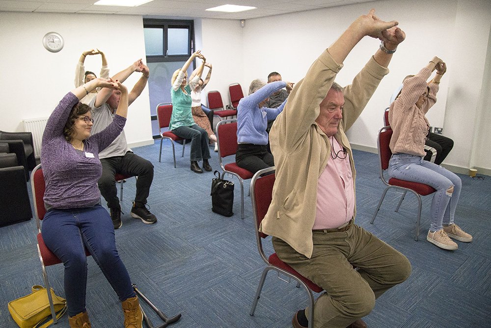 Fitness Belfast Belfast Trust Forward South Chair Yoga Workshop Group Stretching.jpg