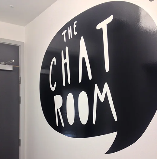 Graphic for The Chat Room