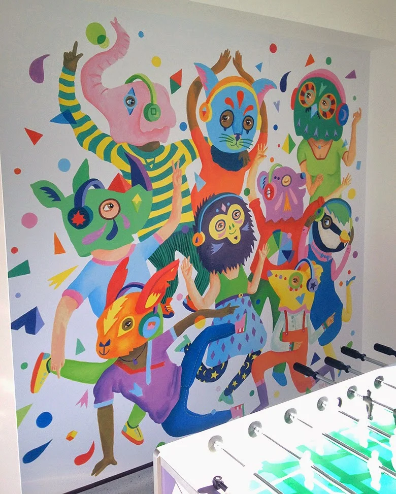 Artwork in place