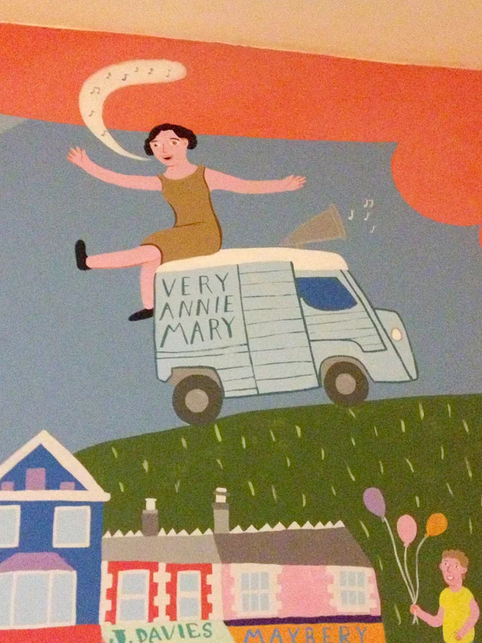 the movie 'Very Annie Mary' was filmed in the Garw Valley