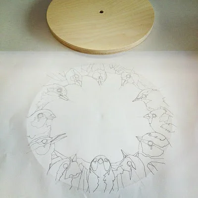 Sketching out the birds
