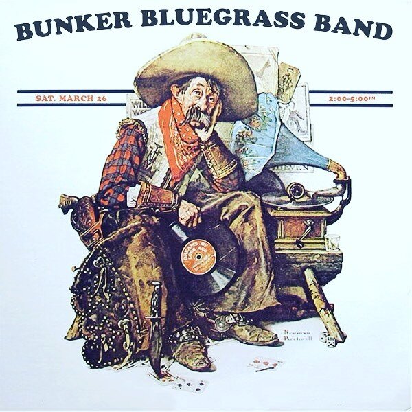 🪕🪕🪕🪕🪕 
The Bunker Bluegrass Band make their long-awaited return post winter-blues, post-Omicron surge today in the tasting room 2-5pm. 
The sun will be shining &amp; the cold brews-a-flowin, come down and get loose!