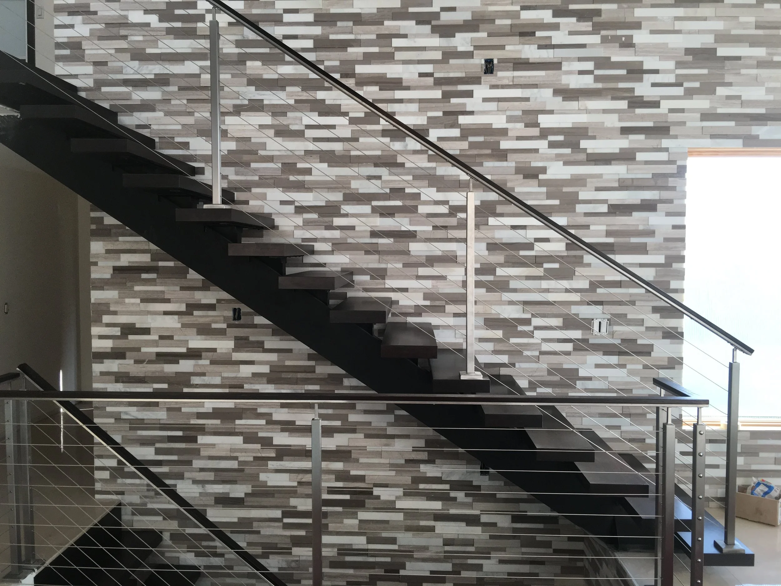 Stainless steel cable railing
