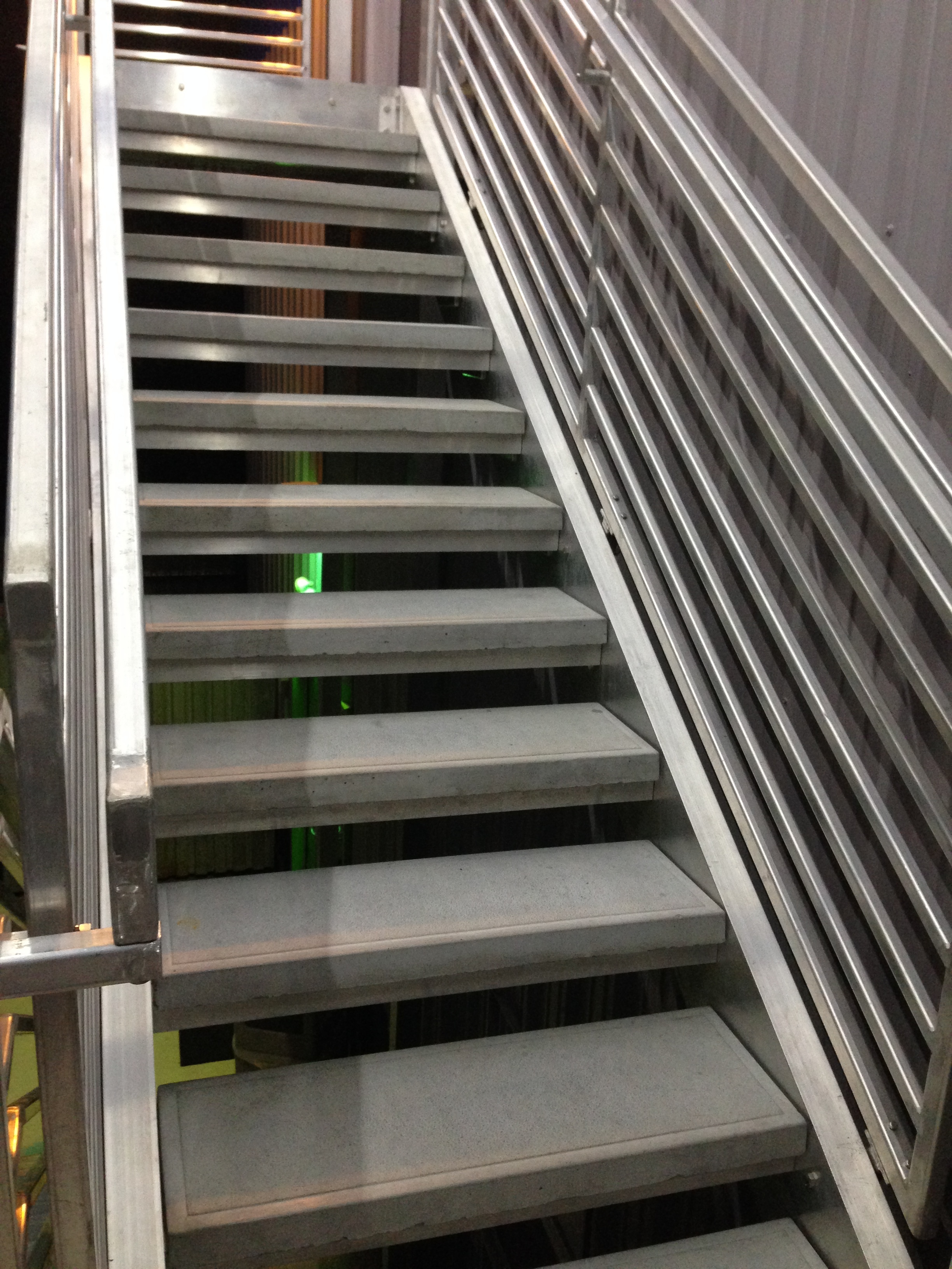 aluminum staircase with concrete treads.JPG