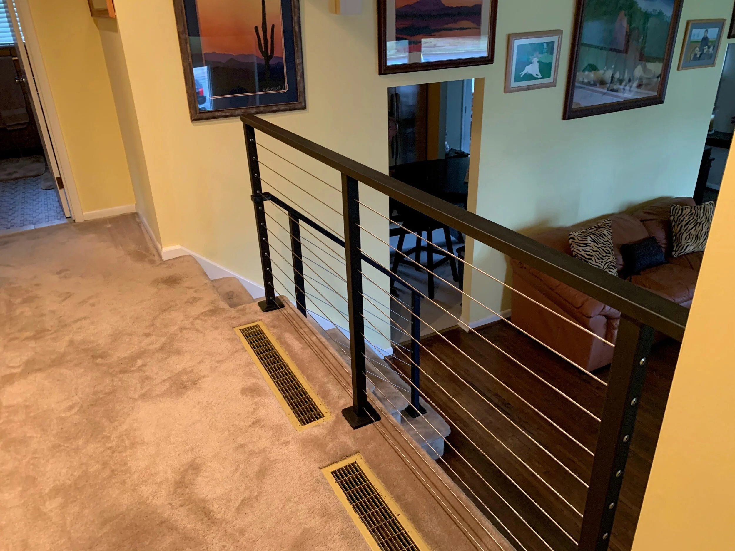 Cable railings-residential-commercial — Capozzoli Stairworks