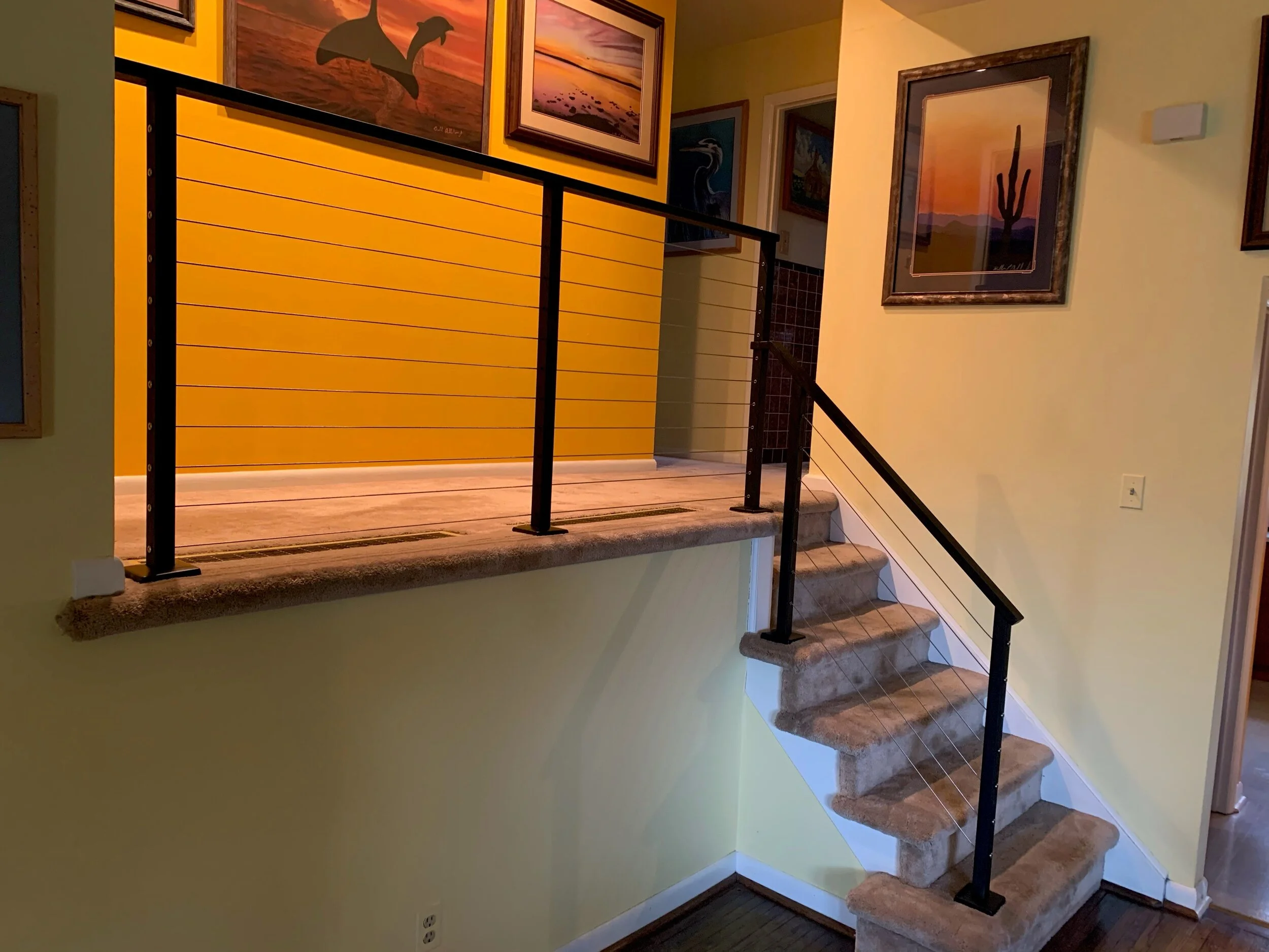 Cable railings-residential-commercial — Capozzoli Stairworks