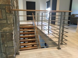 Horizontal Railing — Capozzoli Stairworks